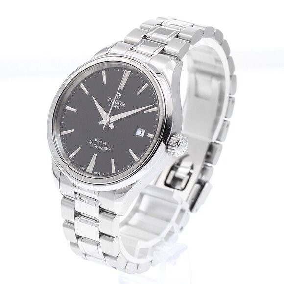 TUDOR style 12500 Date black Dial Automatic Men's Watch_891621 - Picture 2 of 6